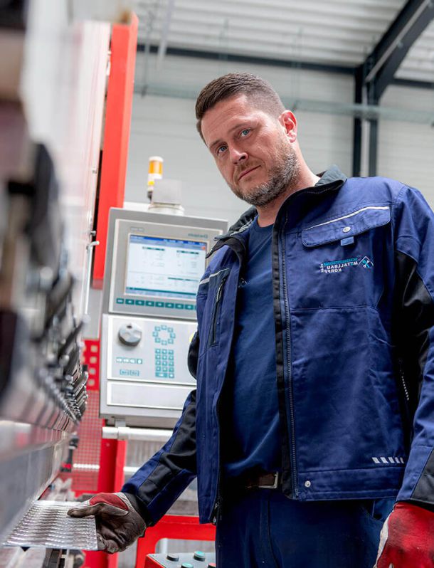 Kevin Gerber Mitarbeiter Metallbau